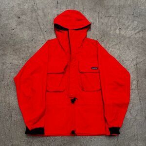 Vintage 90s Patagonia SST Shell Flyfishing Skanorak Jacket Small Medium Red